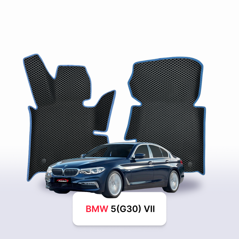 Car mats EVA for BMW 5 (G30) 7 gen 2017-2024 year SEDAN