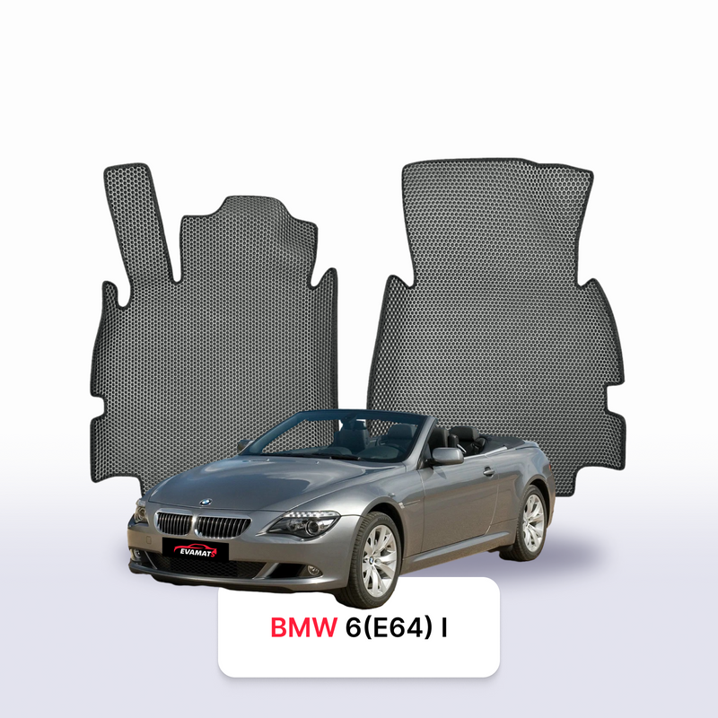 Car mats EVA for BMW 6 (E64) 2 gen 2003-2010 year CABRIO