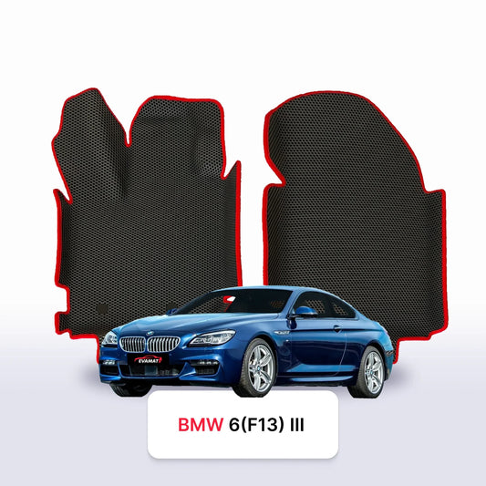 Car mats EVA for BMW 6 (F13) 3 gen 2011-2019 year COUPE