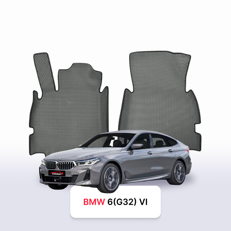 Car mats EVA for BMW 6 (G32) 4 gen 2017-2023 year GRAN TURISMO LIFTBACK