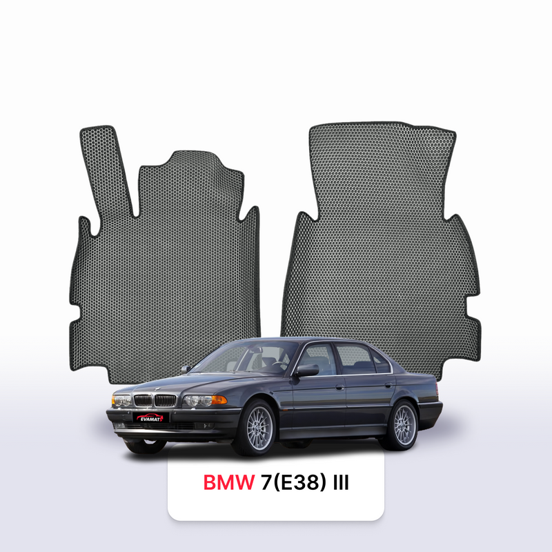 Car mats EVA for BMW 7(E38) 3 gen 1994-2001 year SEDAN