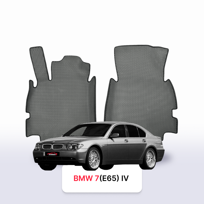 Car mats EVA for BMW 7 (E65) 4 gen 2001-2008 year SEDAN