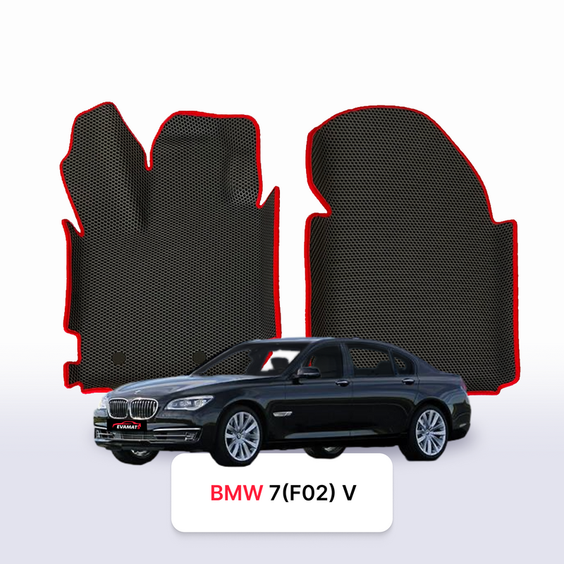 Car mats EVA for BMW 7 (F02) 5 gen 2008-2015 year SEDAN LONG