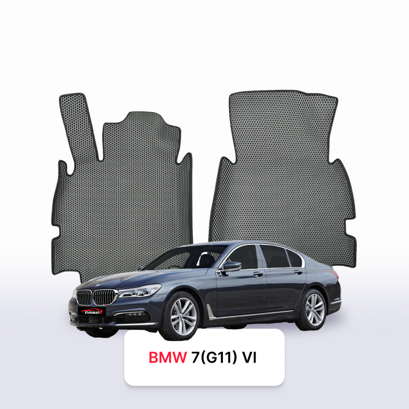 Car mats EVA for BMW 7 (G11) 6 gen 2015-2022 year SEDAN