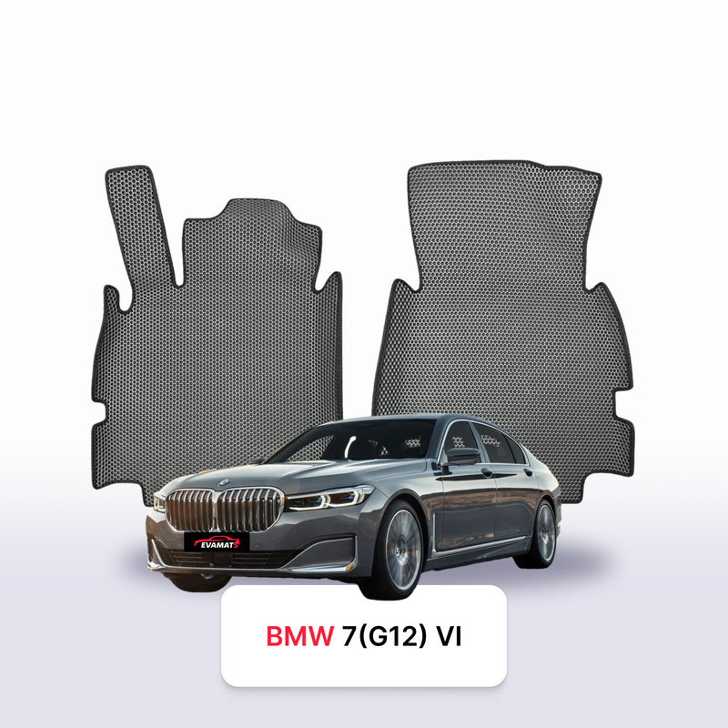 Car mats EVA for BMW 7 (G12) 6 gen 2015-2022 year SEDAN LONG