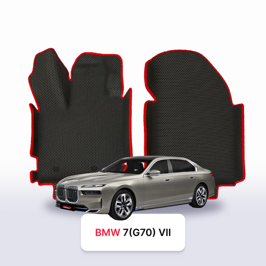 Car mats EVA for BMW 7 (G70) 7 gen 2022-2028 year SEDAN
