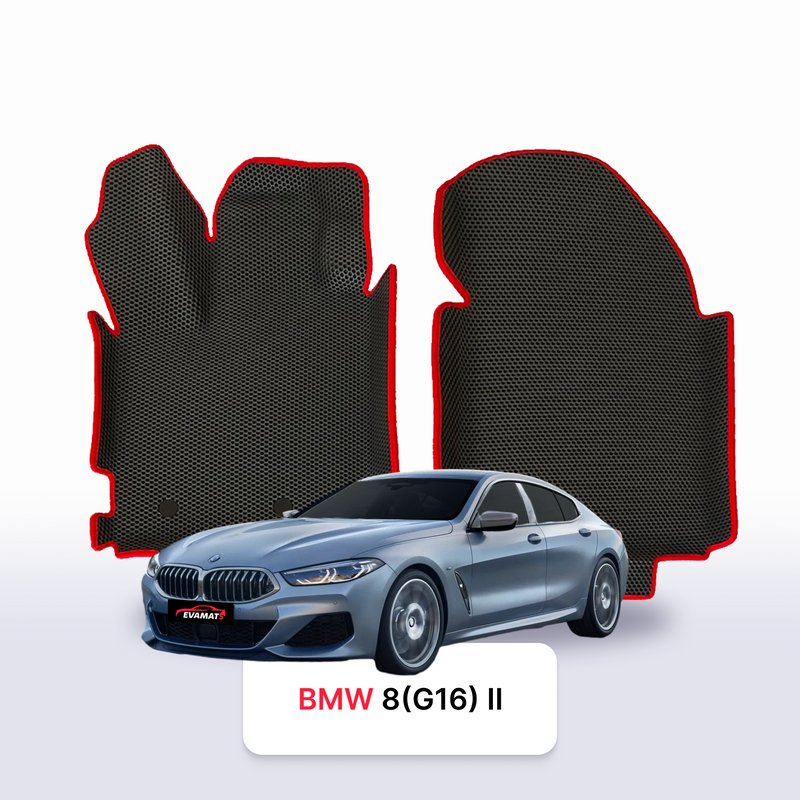 Car mats EVA for BMW 8 (G16) 2 gen 2018-2026 year GRAN COUPE SEDAN