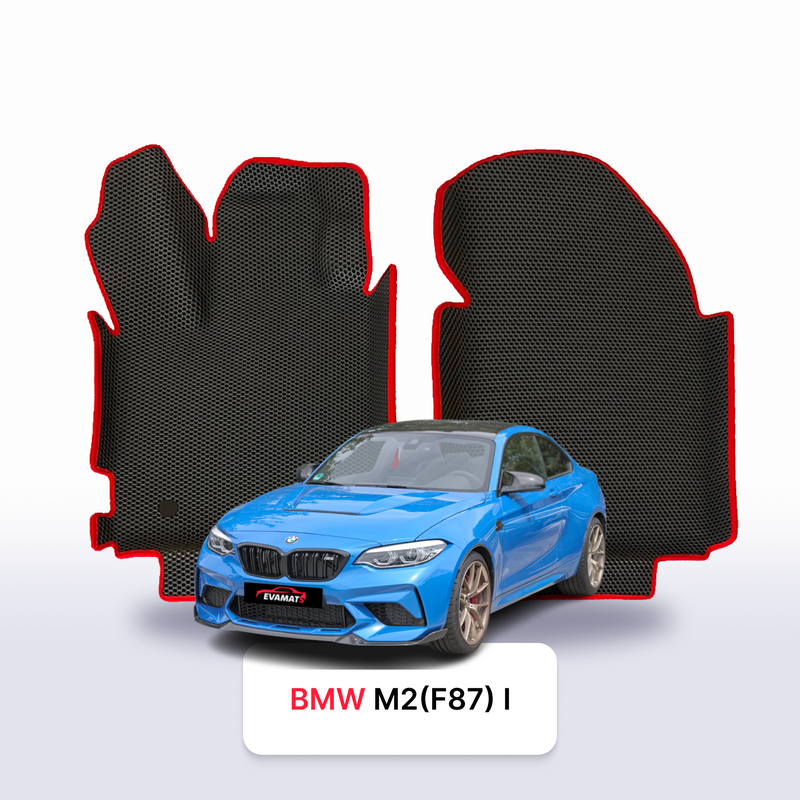 Car mats EVA for BMW M2(F87) 1 gen 2013-2021 year COUPE