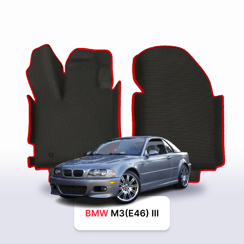 Car mats EVA for BMW M3(E46) 3 gen 1999-2007 year COUPE