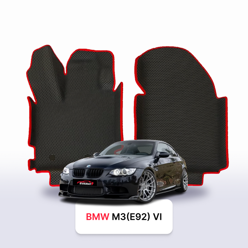 Car mats EVA for BMW M3(E92) 4 gen 2007-2013 year COUPE