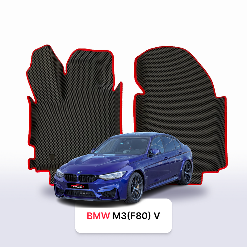 Car mats EVA for BMW M3(F80) 4 gen 2013-2019 year SEDAN