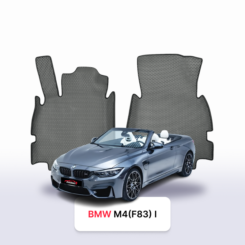 Car mats EVA for BMW M4(F83) 1 gen 2014-2020 year CABRIO