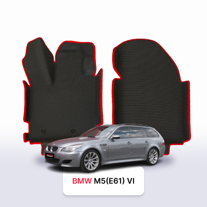 Car mats EVA for BMW M5(E61) 4 gen 2004-2010 year STATION WAGON