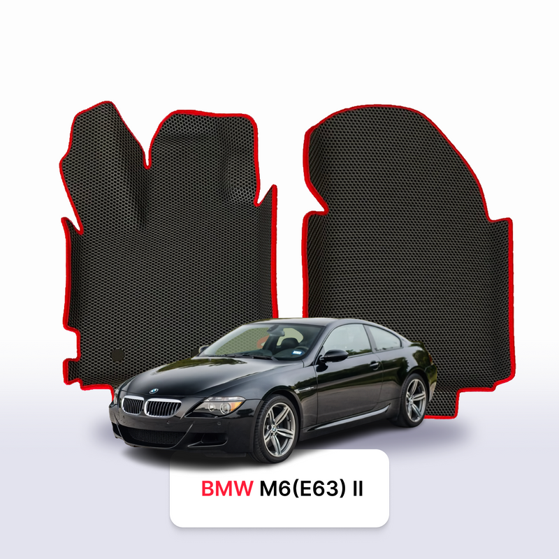 Car mats EVA for BMW M6(E63) 2 gen 2005-2011 year SEDAN