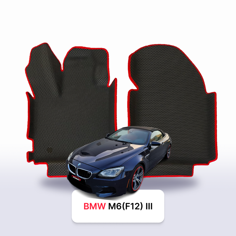 Car mats EVA for BMW M6(F12) 3 gen 2012-2019 year CABRIO