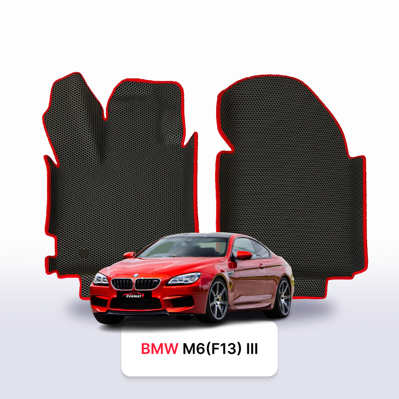 Car mats EVA for BMW M6(F13) 3 gen 2012-2019 year COUPE