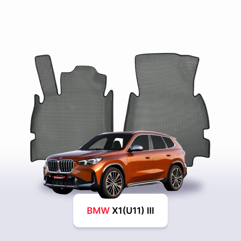 Car mats EVA for BMW X1 (U11) 3 gen 2022-2027 year SUV