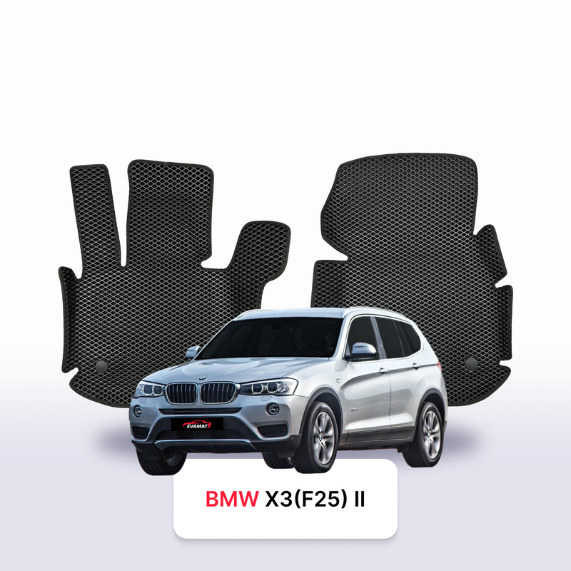 Car mats EVA for BMW X3(F25) 2 gen 2010-2017 year SUV