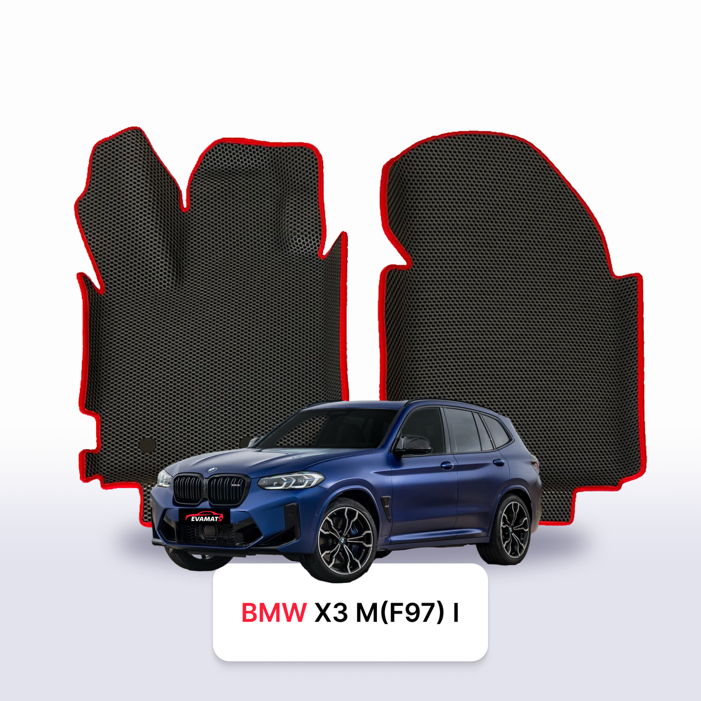 Car mats EVA for BMW X3 M (F97) 1 gen 2019-2025 year SUV