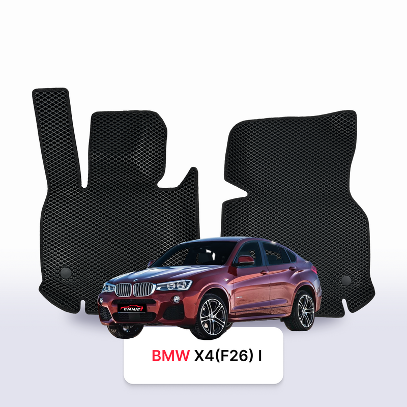 Car mats EVA for BMW X4 (F26) 1 gen 2014-2018 year SUV
