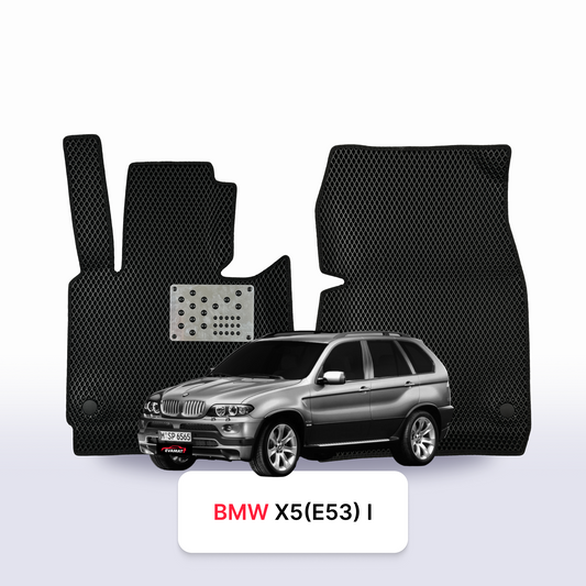 Car mats EVA for BMW X5 (E53) 1 gen 1999-2006 year SUV