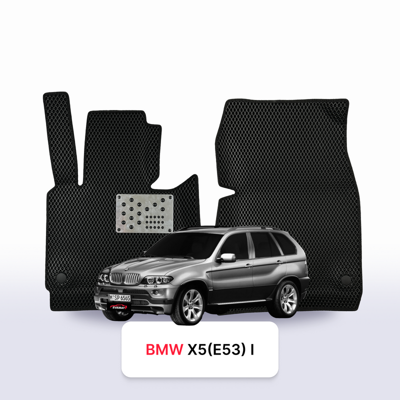 Car mats EVA for BMW X5 (E53) 1 gen 1999-2006 year SUV