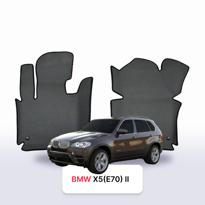 Car mats EVA for BMW X5 (E70) 2 gen 2006-2013 year SUV