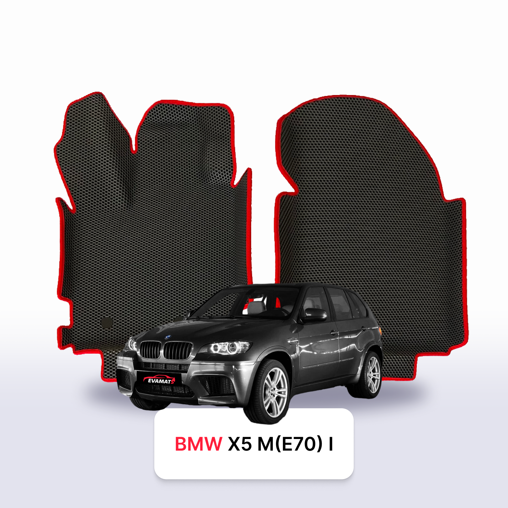 Car mats EVA for BMW X5 M (E70) 1 gen 2009-2013 year SUV