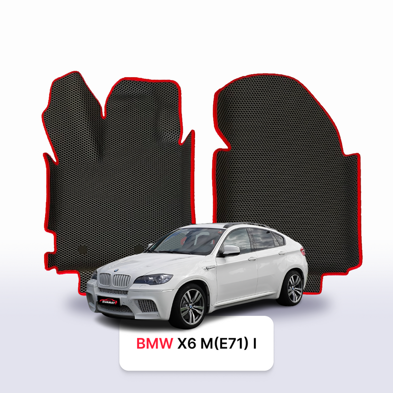 Car mats EVA for BMW X6 M(E71) 1 gen 2008-2014 year SUV