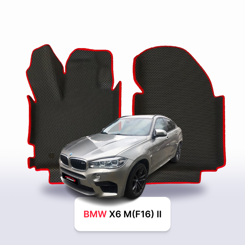 Car mats EVA for BMW X6 M(F16) 2 gen 2014-2019 year SUV