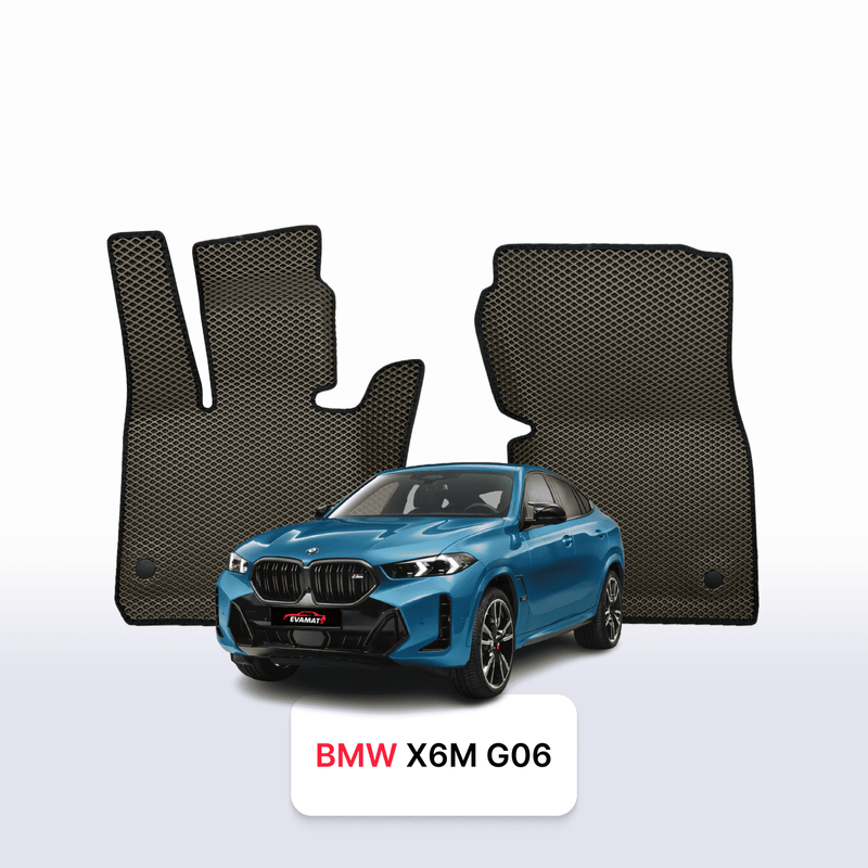 Car mats EVA for BMW X6 M(G06) 3 gen 2019-2028 year SUV