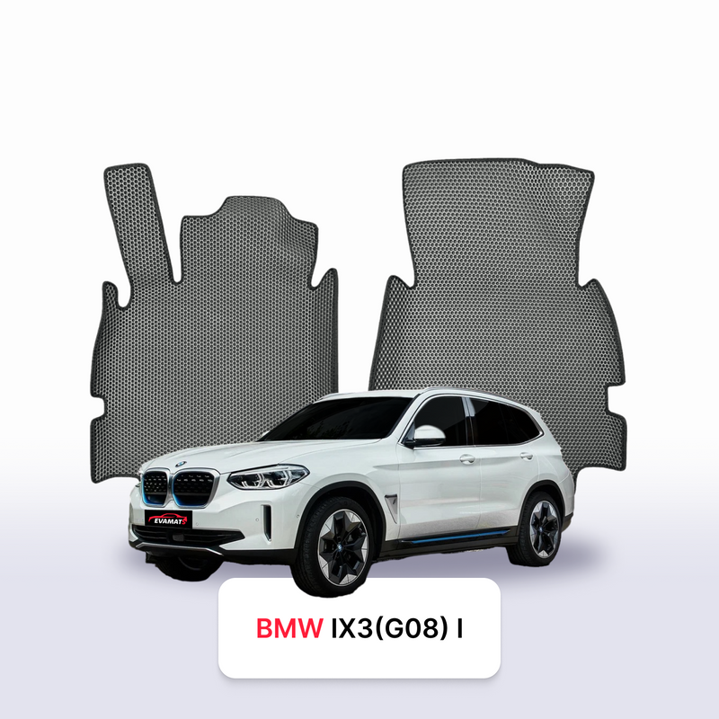 Car mats EVA for BMW iX3 (G08) 1 gen 2020-2025 year Electric SUV