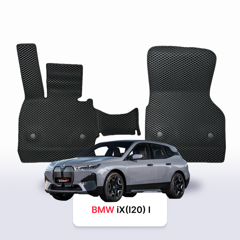 Car mats EVA for BMW iX (I20) 1 gen 2021-2028 year Electric SUV