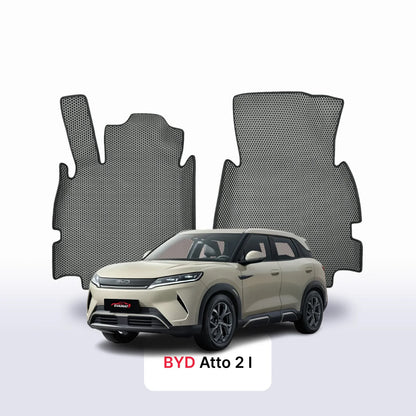 Car mats EVA for BYD Atto 2 1 gen 2024-2028 year SUV + EVA heel pad