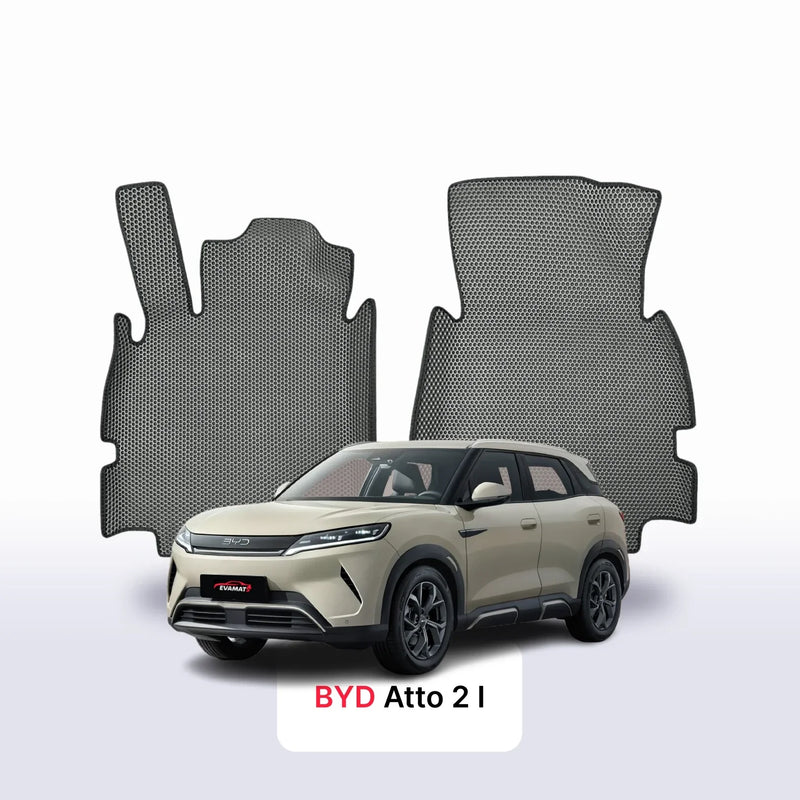 Car mats EVA for BYD Atto 2 1 gen 2024-2028 year SUV + EVA heel pad