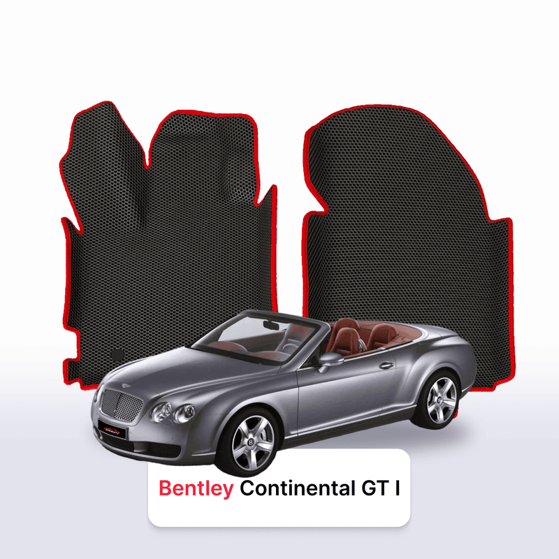 Car mats EVA for Bentley Continental GT 1 gen 2003-2011 year CABRIO