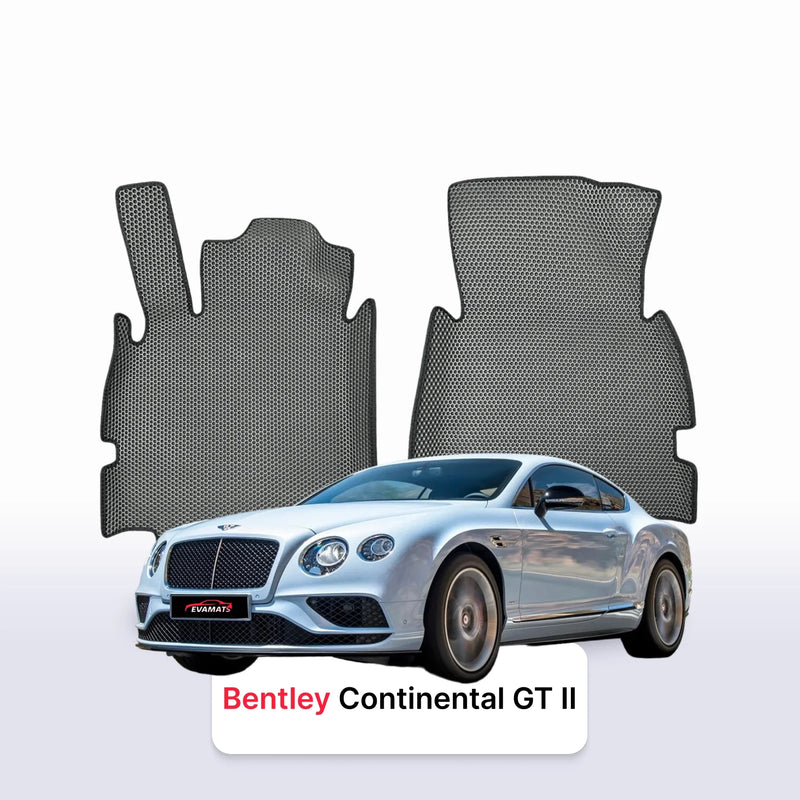 Car mats EVA for Bentley Continental GT 2 gen 2011-2017 year COUPE