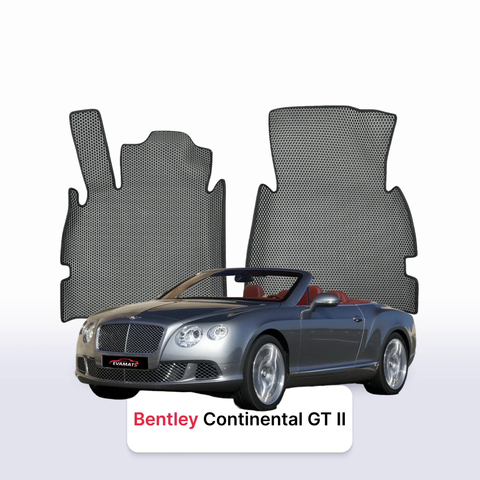 Car mats EVA for Bentley Continental GT 2 gen 2011-2017 year CABRIO