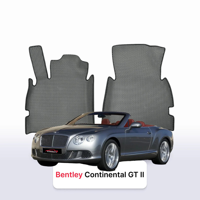 Car mats EVA for Bentley Continental GT 2 gen 2011-2017 year CABRIO