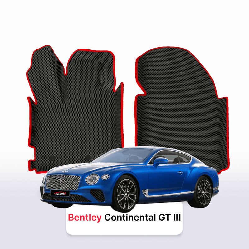 Car mats EVA for Bentley Continental GT 3 gen 2017-2028 year COUPE