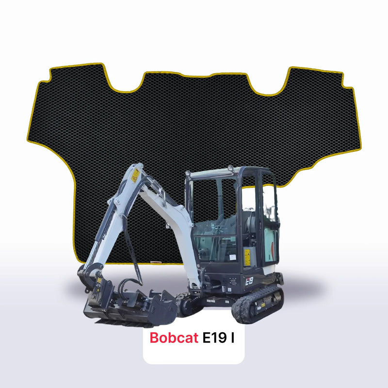 Car mats EVA for Bobcat E19 1 gen 2019-2024 year DIGGER