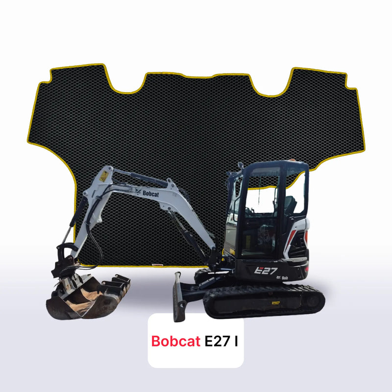 Car mats EVA for Bobcat E27 1 gen 2018-2028 year DIGGER