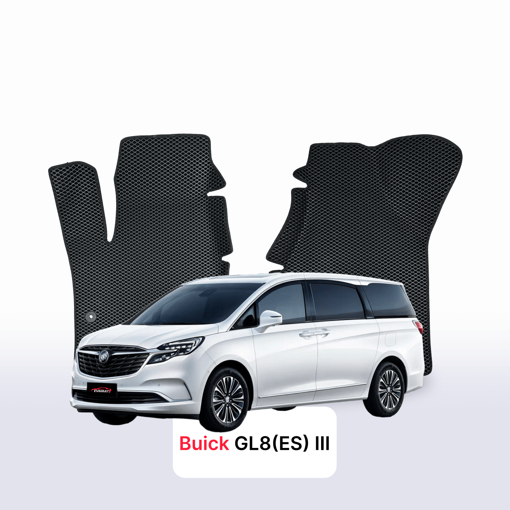 Car mats EVA for Buick GL8(ES) 3 gen 2017-2022 year MINIVAN