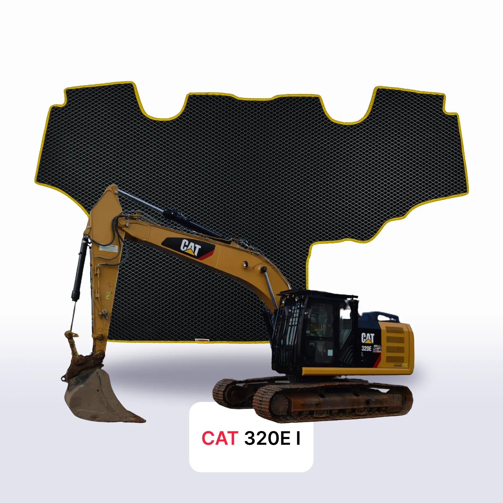 Tapis de voiture EVA pour CAT 320E 1 gen 2012-2018 année DIGGER