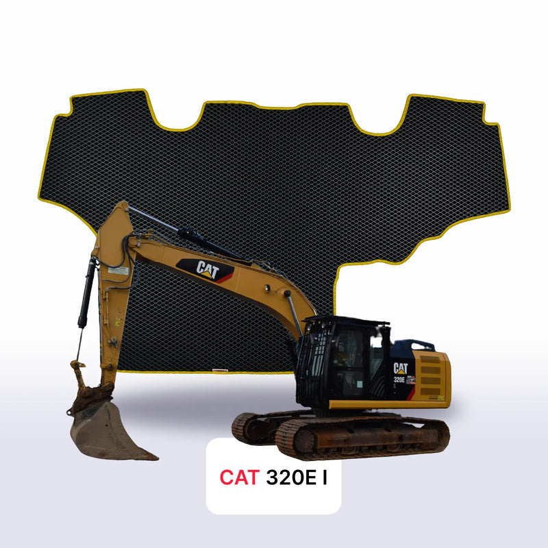 Car mats EVA for CAT 320E 1 gen 2012-2018 year DIGGER