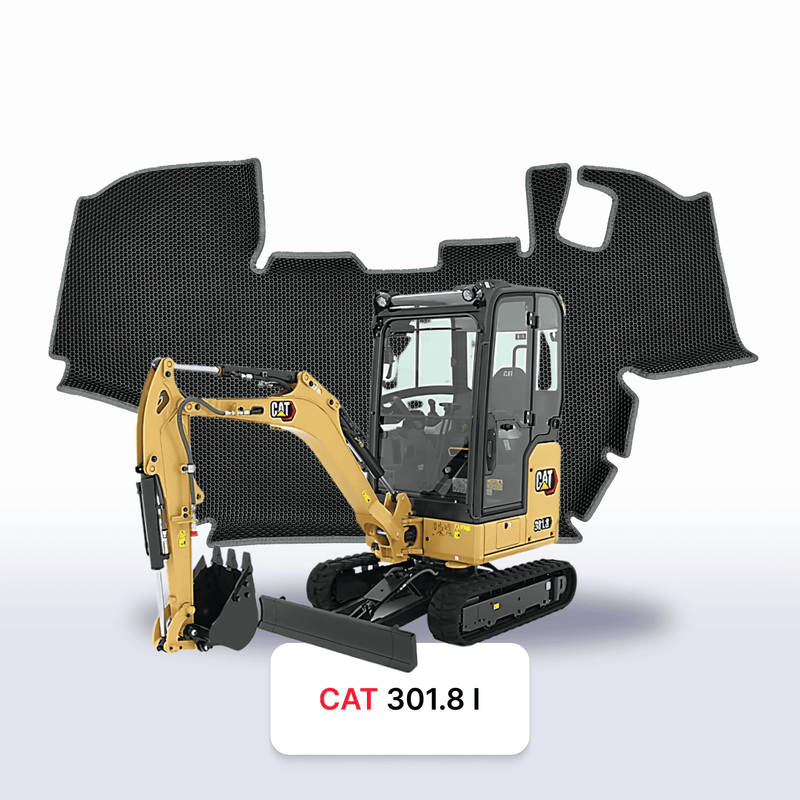 Car mats EVA for CAT 301.8 1 gen 2020-2028 year DIGGER