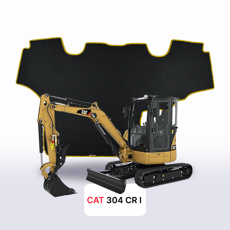 Car mats EVA for CAT 304 CR 1 gen 2002-2006 year DIGGER