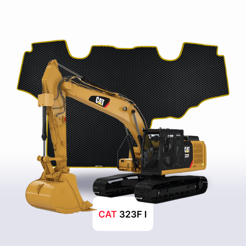 Car mats EVA for CAT 323F 1 gen 2016-2019 year DIGGER
