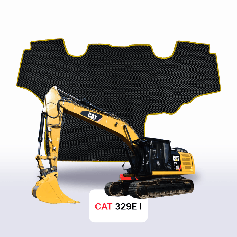 Car mats EVA for CAT 329E 1 gen 2011-2023 year DIGGER