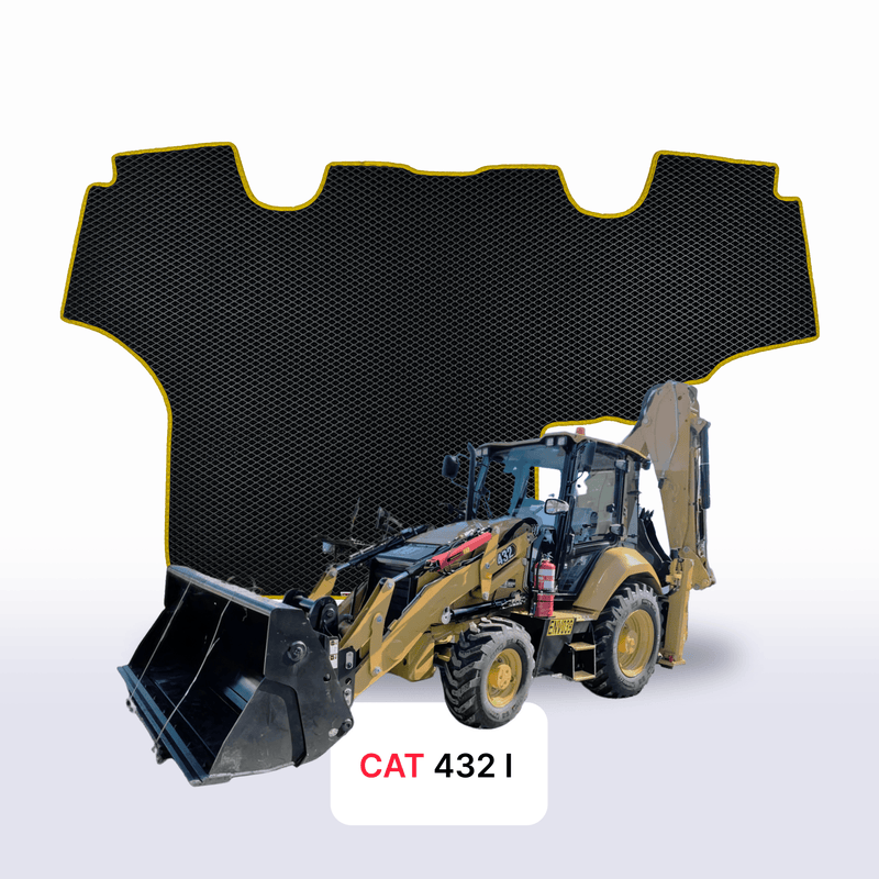 Car mats EVA for CAT 432 1 gen 2006-2028 year DIGGER